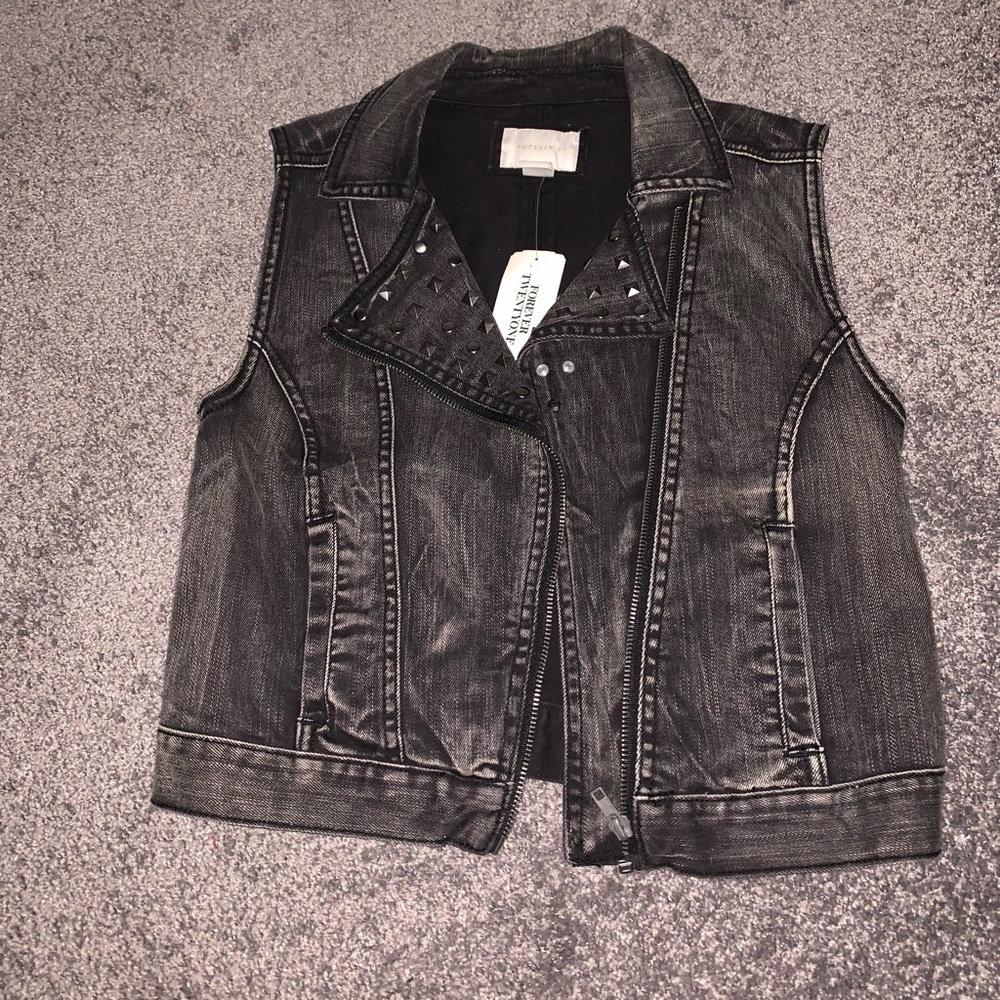 Forever 21 Denim Vest